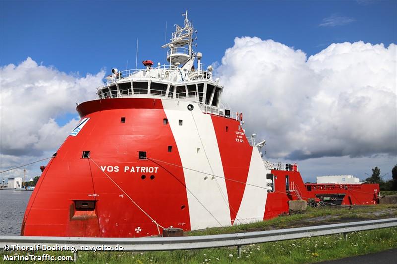 vos patriot (Offshore Tug/Supply Ship) - IMO 9742091, MMSI 244170080, Call Sign PDDK under the flag of Netherlands