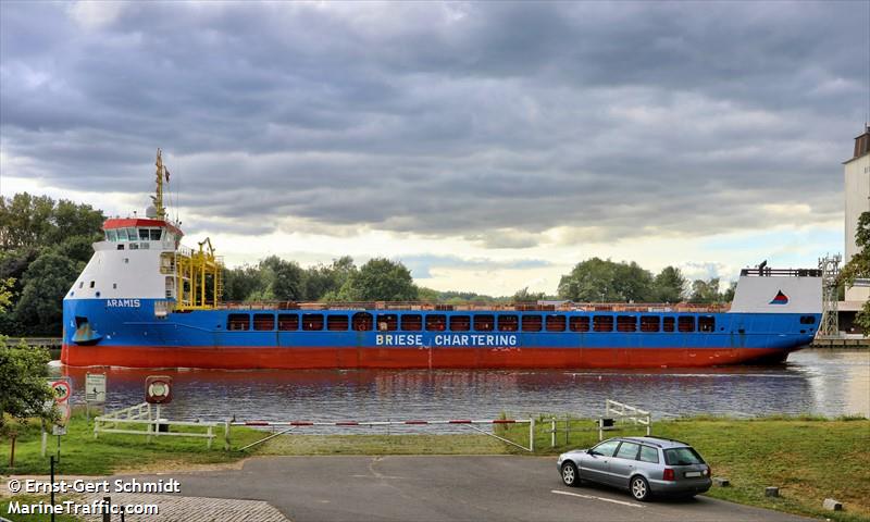 aramis (General Cargo Ship) - IMO 9815329, MMSI 244170427, Call Sign PCHU under the flag of Netherlands