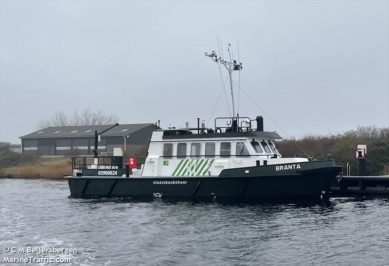 branta (Other type) - IMO , MMSI 244250872, Call Sign PH4156 under the flag of Netherlands