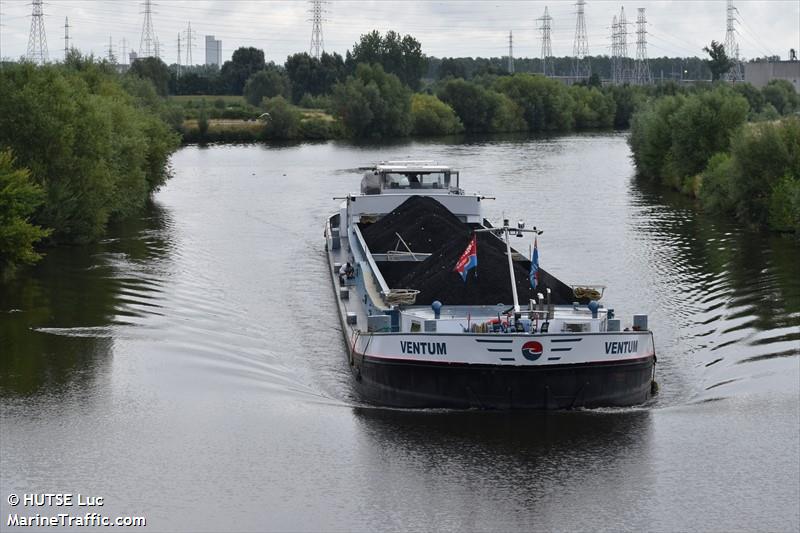 ventum (Cargo ship) - IMO , MMSI 244670873, Call Sign PC8171 under the flag of Netherlands