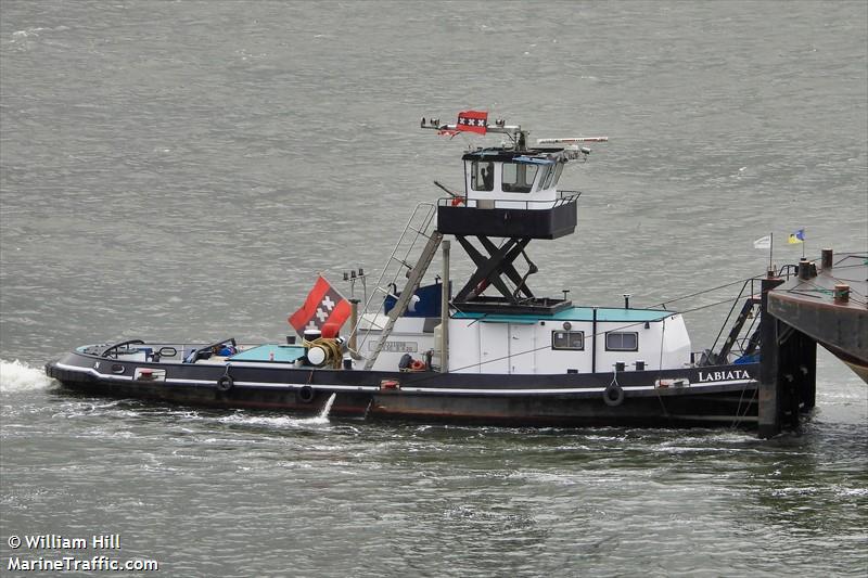 labiata (Tug) - IMO , MMSI 244710579, Call Sign PI9166 under the flag of Netherlands