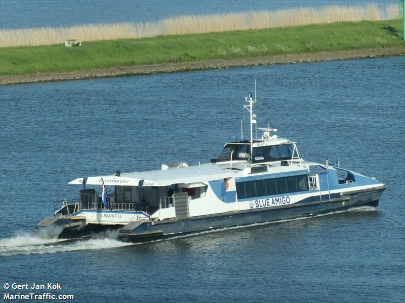 wantij (Passenger ship) - IMO , MMSI 244730199, Call Sign PD2397 under the flag of Netherlands