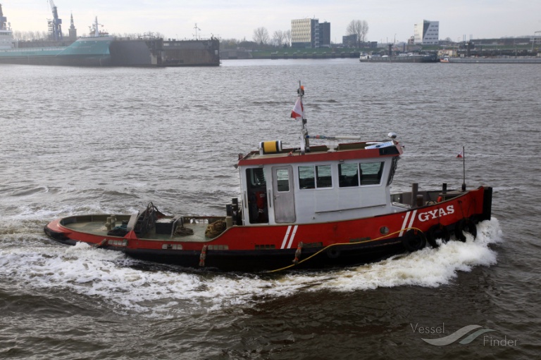 gyas (Tug) - IMO , MMSI 244780905, Call Sign PD2424 under the flag of Netherlands