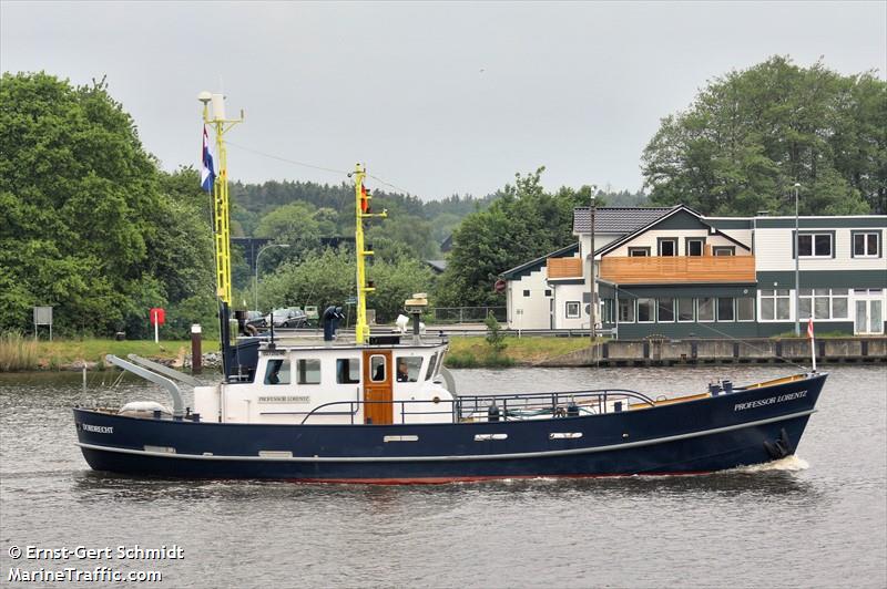 professor lorentz (Pleasure craft) - IMO , MMSI 244926000, Call Sign PBVA under the flag of Netherlands