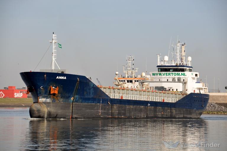 anna (General Cargo Ship) - IMO 9361110, MMSI 245615000, Call Sign PBMF under the flag of Netherlands
