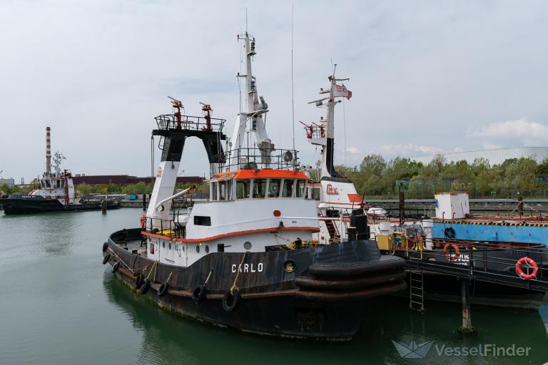 carlo (Offshore Tug/Supply Ship) - IMO 7707982, MMSI 247004700, Call Sign INEG2 under the flag of Italy