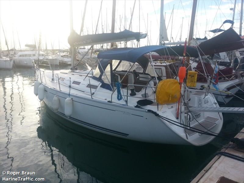 lilly (Sailing vessel) - IMO , MMSI 253107000 under the flag of Luxembourg