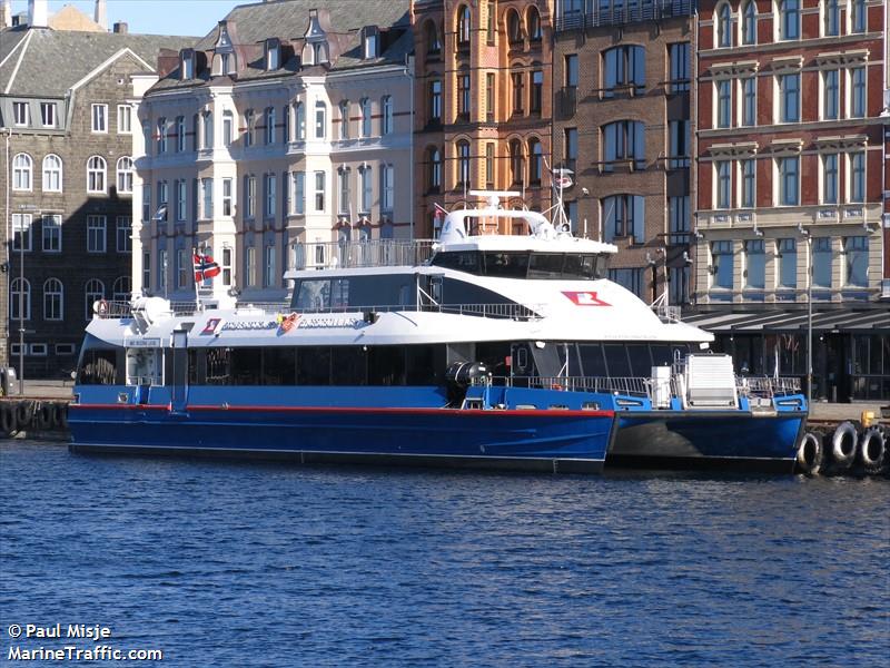 rygerdronningen (Passenger Ship) - IMO 9832080, MMSI 257033490, Call Sign LFCK under the flag of Norway