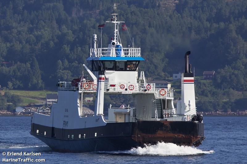 driva (Passenger/Ro-Ro Cargo Ship) - IMO 6405238, MMSI 257233400, Call Sign LCIP under the flag of Norway
