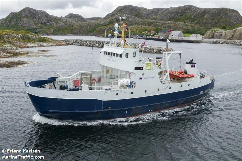 haranes (Passenger/Ro-Ro Cargo Ship) - IMO 7017600, MMSI 257308600, Call Sign LGSN under the flag of Norway