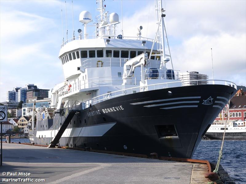 kristine bonnevie (Fishing Support Vessel) - IMO 9062934, MMSI 258523000, Call Sign LGWS under the flag of Norway