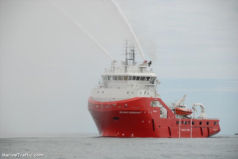 skandi peregrino (Offshore Tug/Supply Ship) - IMO 9447627, MMSI 259069000, Call Sign LAID7 under the flag of Norway