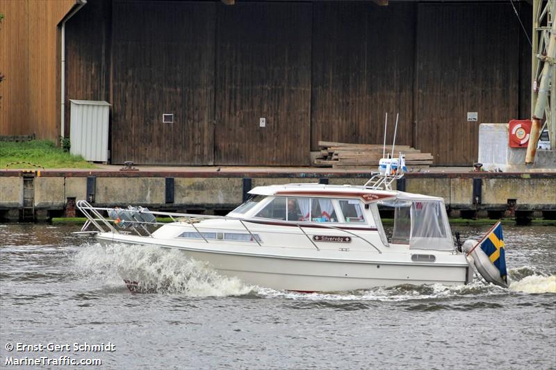 silvervaag (Pleasure craft) - IMO , MMSI 265600750, Call Sign SC8639 under the flag of Sweden