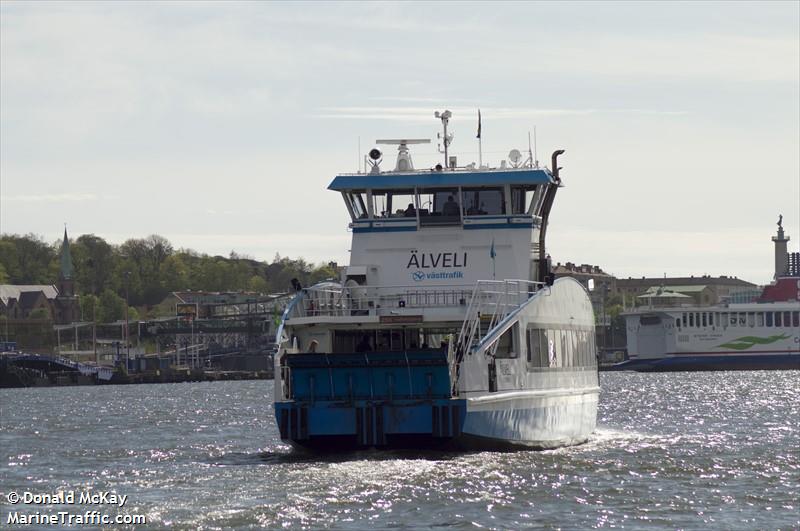 alveli (Passenger ship) - IMO , MMSI 265738540, Call Sign SKNC under the flag of Sweden