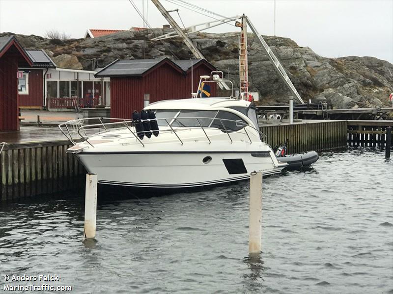 my alice (Pleasure craft) - IMO , MMSI 265800910, Call Sign SF4923 under the flag of Sweden