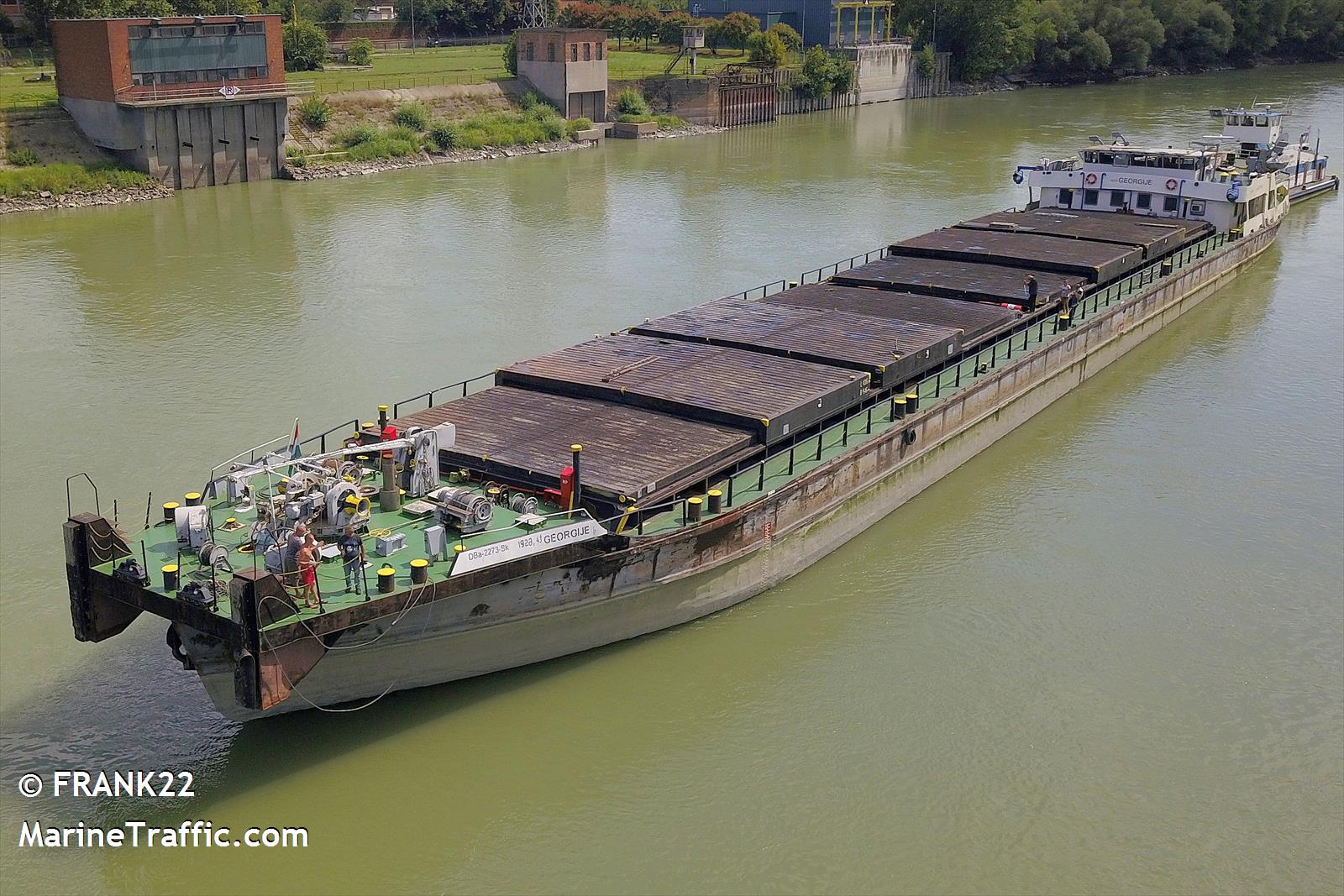 mst georgije (Cargo ship) - IMO , MMSI 267210057, Call Sign  8220 under the flag of Slovakia