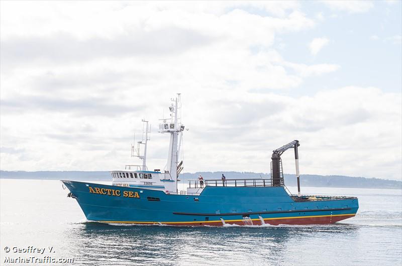 arctic sea (Fishing Vessel) - IMO 7819216, MMSI 303221000, Call Sign WDG5171 under the flag of Alaska