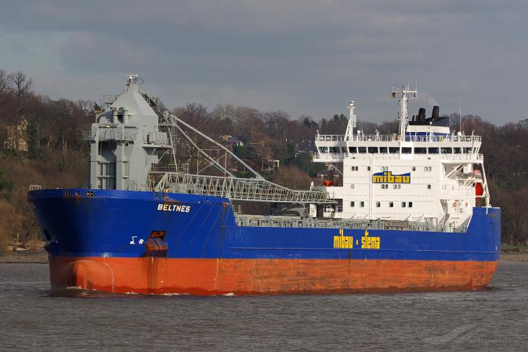 beltnes (Self Discharging Bulk Carrier) - IMO 9432206, MMSI 305426000, Call Sign V2EG7 under the flag of Antigua & Barbuda