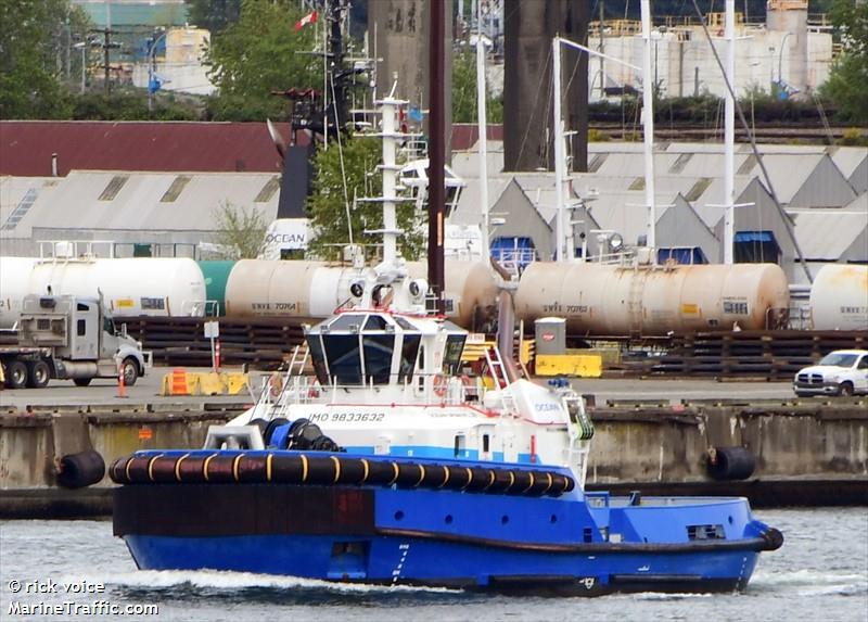 ocean granville (Tug) - IMO 9833632, MMSI 316020998 under the flag of Canada