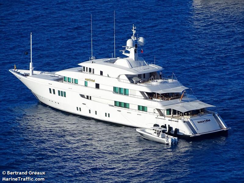 party girl (Yacht) - IMO 1010258, MMSI 319573000, Call Sign ZGCK under the flag of Cayman Islands