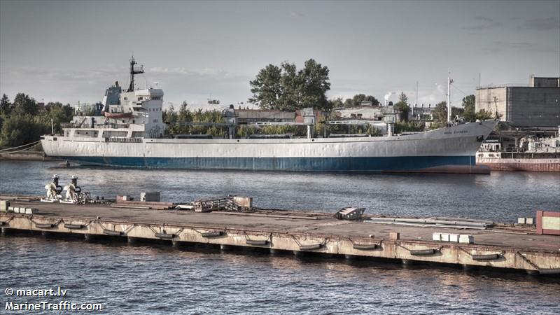 gullha (General Cargo Ship) - IMO 7311769, MMSI 341864000, Call Sign V4DM4 under the flag of St Kitts & Nevis