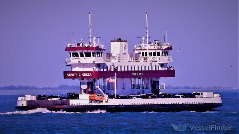 dewitt c greer (Passenger/Ro-Ro Cargo Ship) - IMO 9102019, MMSI 366978210, Call Sign WCP3759 under the flag of United States (USA)