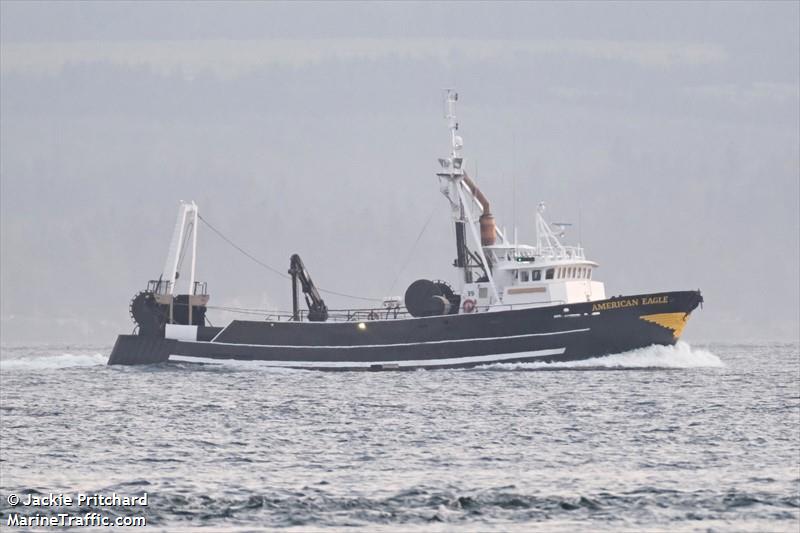 american eagle (Fishing vessel) - IMO , MMSI 367159580, Call Sign WDD5521 under the flag of United States (USA)