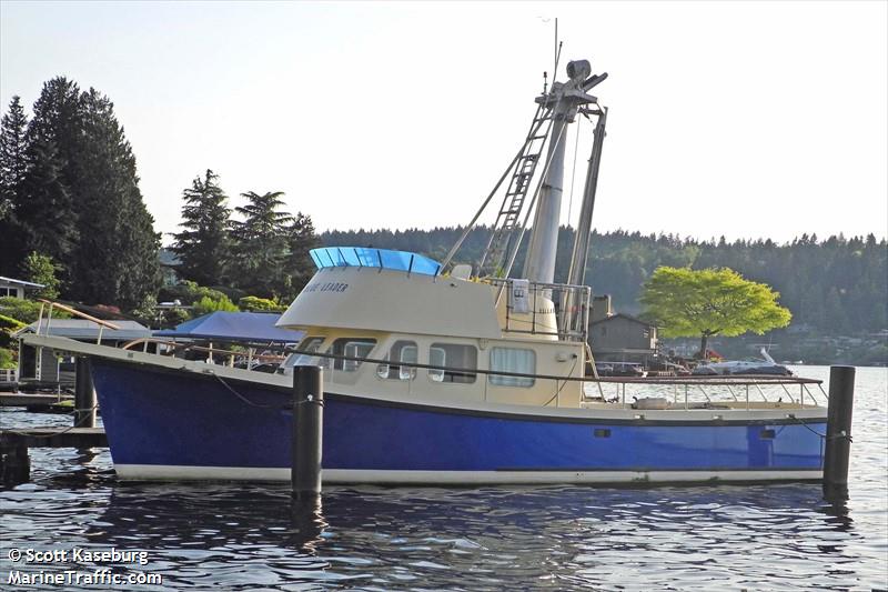 blue leader (Pleasure craft) - IMO , MMSI 367498970, Call Sign WDF8824 under the flag of United States (USA)