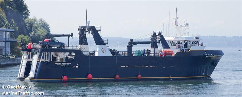 bering defender (Fishing Vessel) - IMO 8213201, MMSI 367522830, Call Sign WDG3132 under the flag of United States (USA)