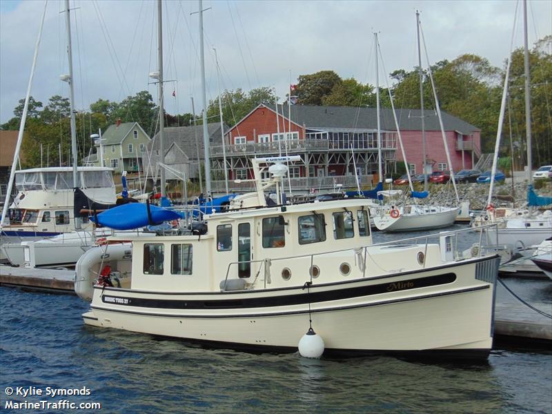 mirto (Pleasure craft) - IMO , MMSI 367624430 under the flag of United States (USA)