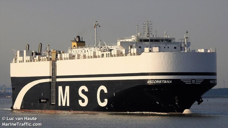 msc cristiana (Vehicles Carrier) - IMO 9453298, MMSI 371715000, Call Sign 3FJT7 under the flag of Panama