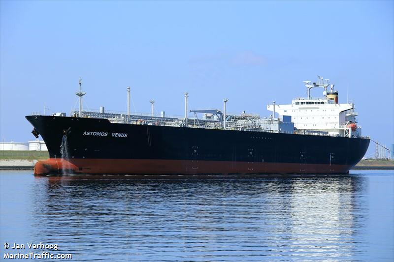 astomos venus (LPG Tanker) - IMO 9738545, MMSI 374614000, Call Sign 3ETM under the flag of Panama