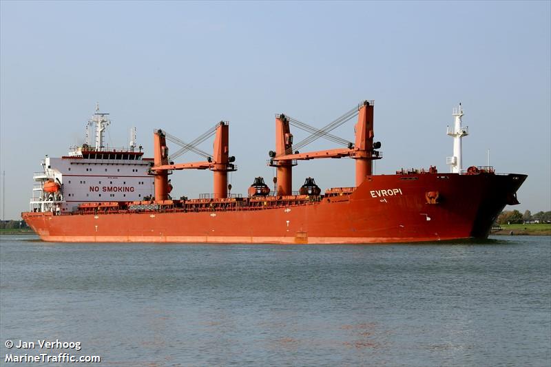 evropi (Bulk Carrier) - IMO 9301146, MMSI 374942000, Call Sign 3EWE4 under the flag of Panama