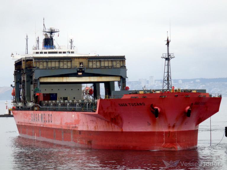saga tucano (General Cargo Ship) - IMO 9160803, MMSI 477587000, Call Sign VRVP2 under the flag of Hong Kong