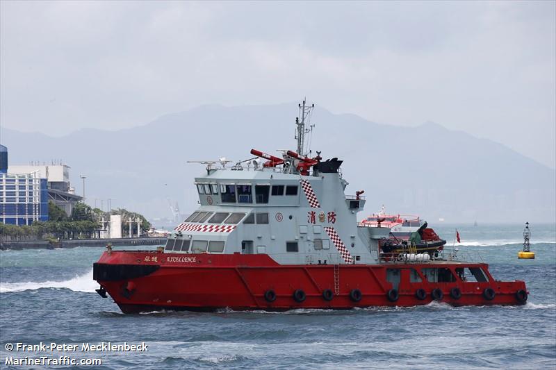 hkfsd fireboat 6 (Unknown) - IMO , MMSI 477995414 under the flag of Hong Kong
