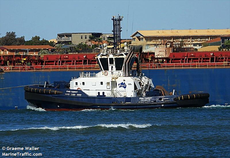 fmg tawny (Tug) - IMO 9822138, MMSI 503000142, Call Sign VNZ2781 under the flag of Australia