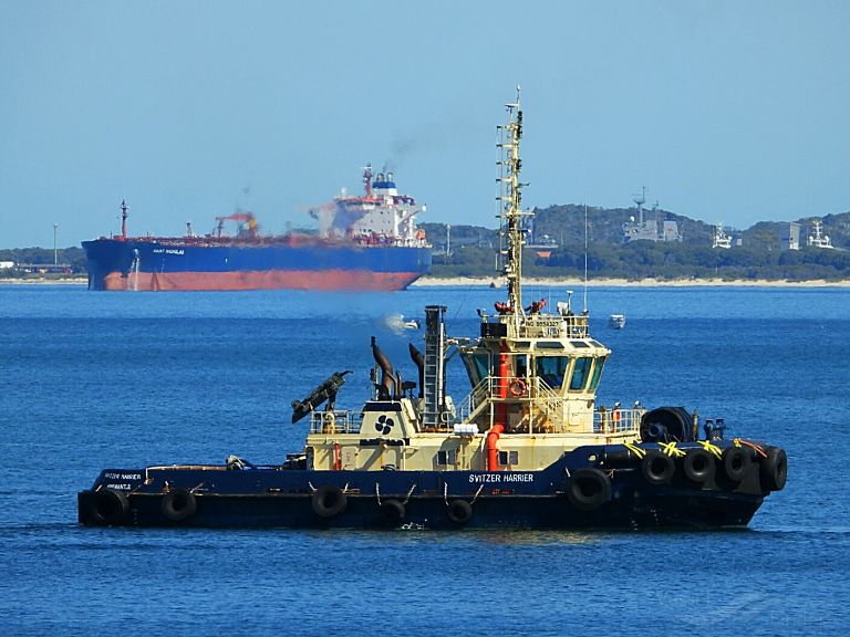 svitzer harrier (Tug) - IMO 9554327, MMSI 503711000, Call Sign VHDR under the flag of Australia