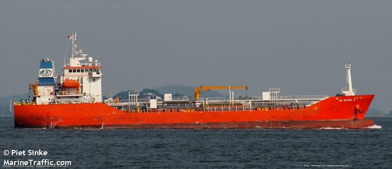 jm sutera 8 (Chemical/Oil Products Tanker) - IMO 9846990, MMSI 533131066, Call Sign 9M2055 under the flag of Malaysia