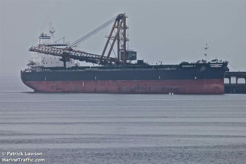 athanasia c (Bulk Carrier) - IMO 9583770, MMSI 538004564, Call Sign V7XT2 under the flag of Marshall Islands