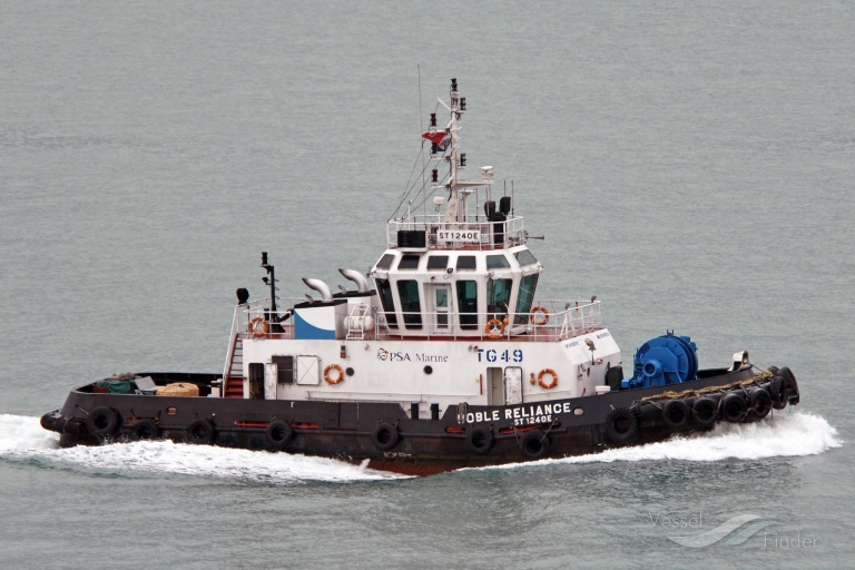 noble reliance tg49 (Tug) - IMO 9456513, MMSI 563009860, Call Sign 9V7164 under the flag of Singapore