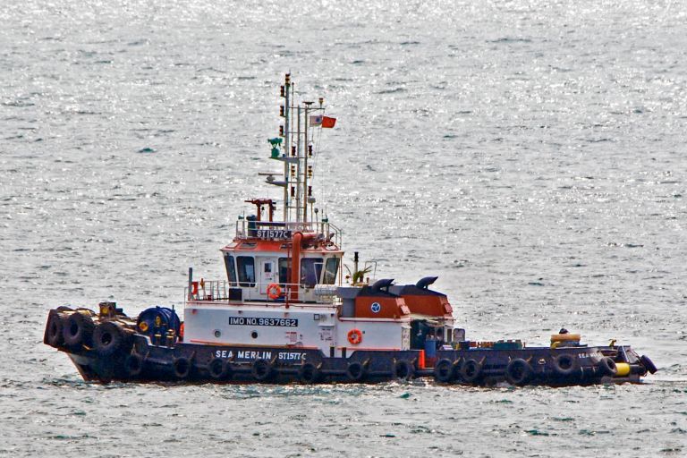 marina zanite (Tug) - IMO 9637662, MMSI 563019440, Call Sign 9V9601 under the flag of Singapore