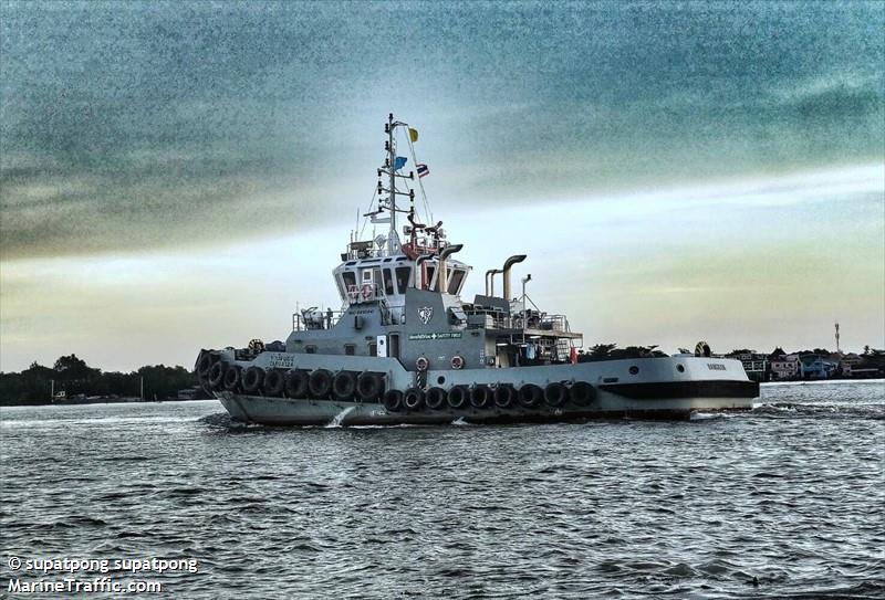 tarua 124 (Tug) - IMO , MMSI 567000011, Call Sign TUG124 under the flag of Thailand