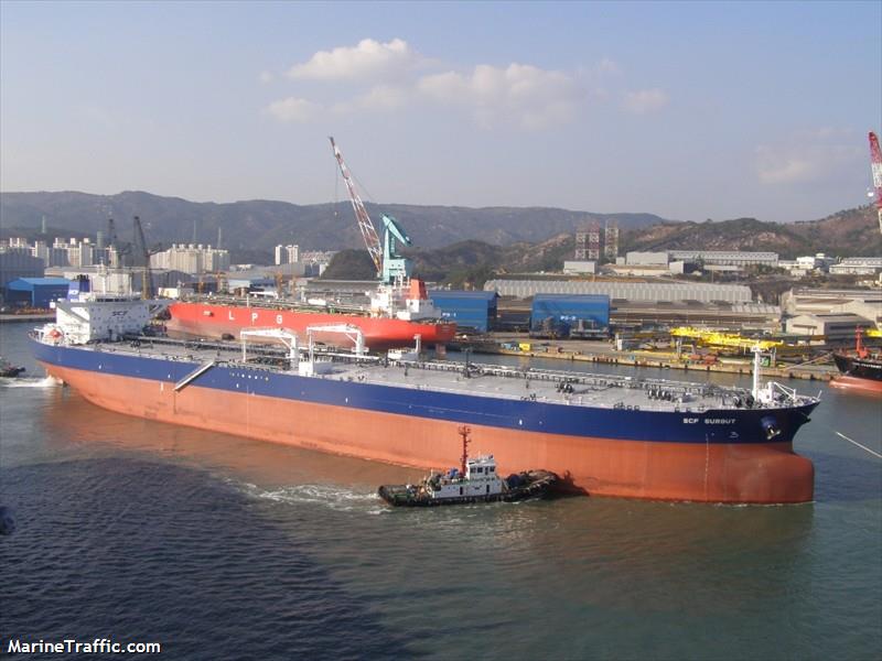scf surgut (Crude Oil Tanker) - IMO 9422445, MMSI 636014310, Call Sign A8SW8 under the flag of Liberia