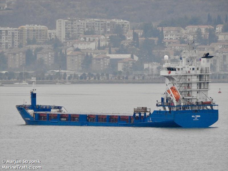 haj yehia (General Cargo Ship) - IMO 9237931, MMSI 671471000, Call Sign 5VCR6 under the flag of Togolese Rep