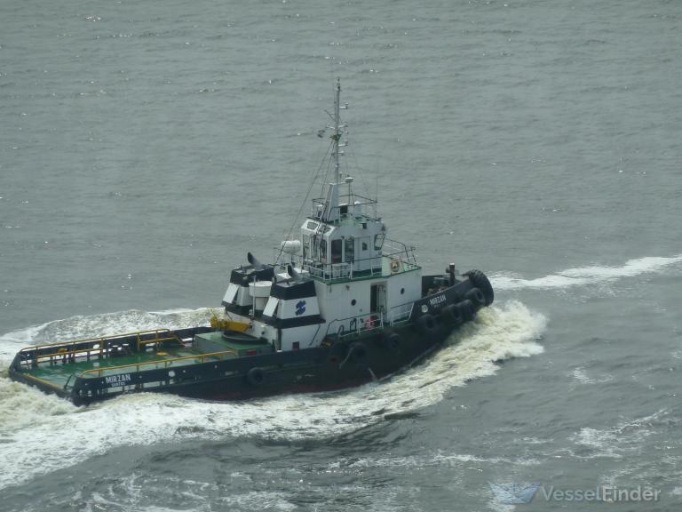 mirzan (Tug) - IMO , MMSI 710000110, Call Sign PQ4573 under the flag of Brazil
