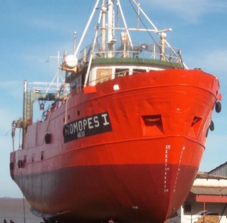 promopes i (Fishing vessel) - IMO , MMSI 770576124, Call Sign CXJX under the flag of Uruguay