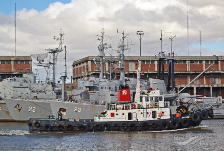 triton (Tug) - IMO , MMSI 770576126, Call Sign CXTL under the flag of Uruguay