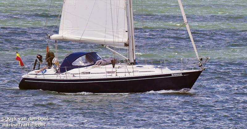 ossian (Sailing vessel) - IMO , MMSI 205718210, Call Sign OR7182 under the flag of Belgium