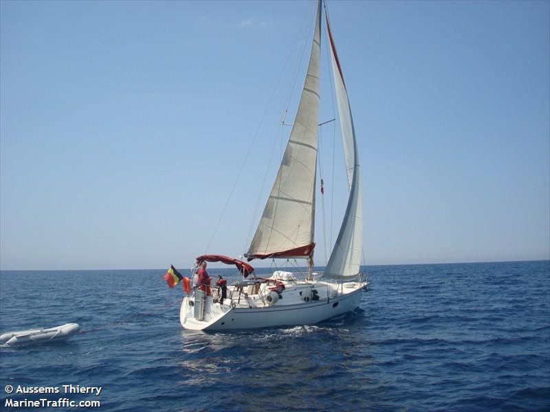 oufti (Sailing vessel) - IMO , MMSI 205825010 under the flag of Belgium