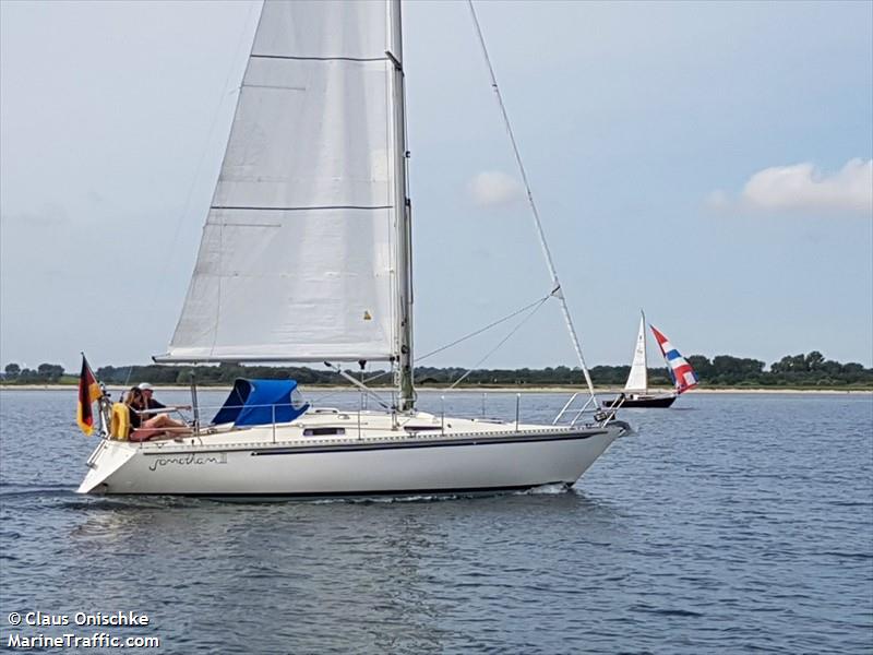 jonathan (Sailing vessel) - IMO , MMSI 211136400, Call Sign DK4649 under the flag of Germany